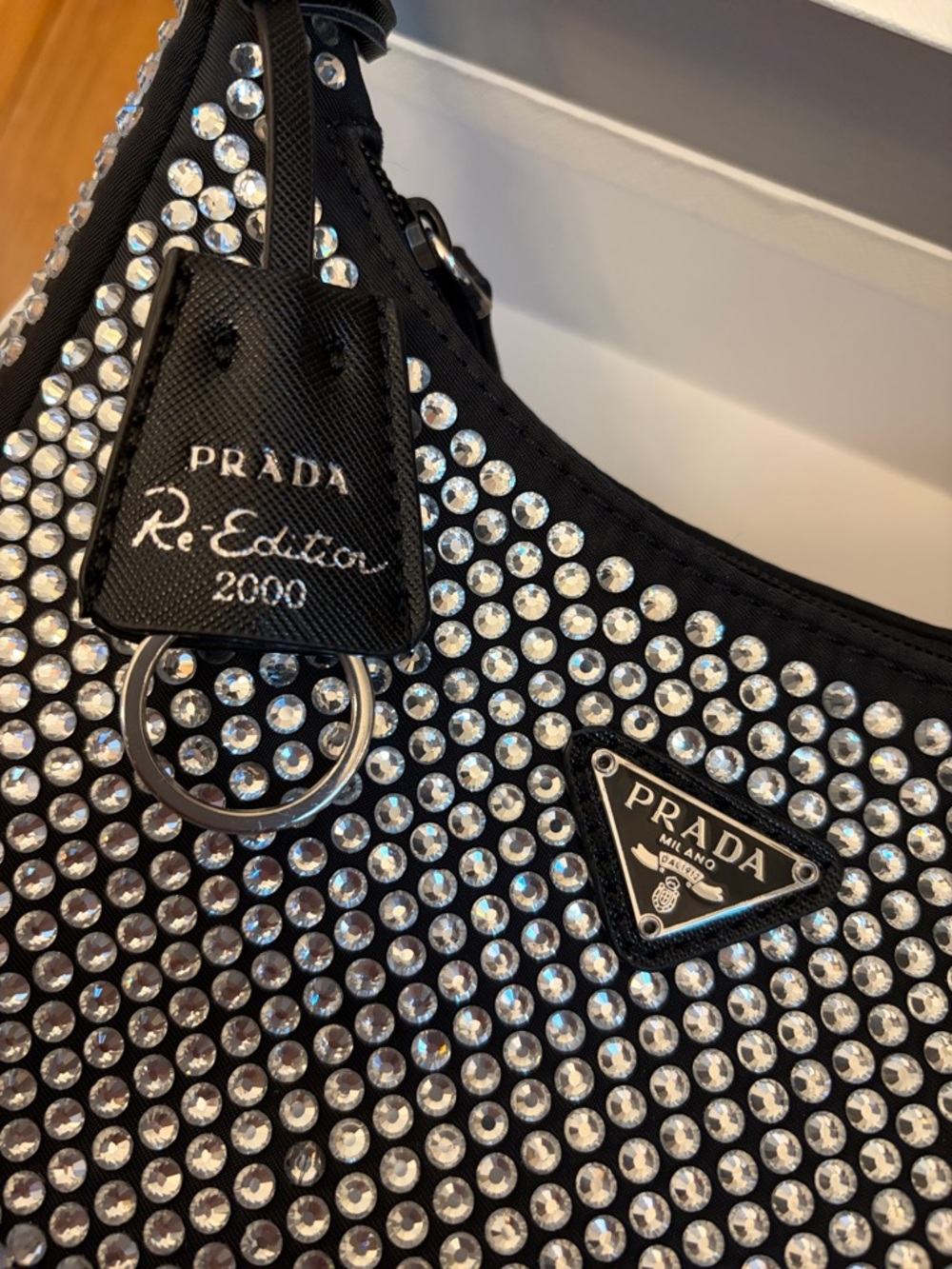 Beautiful black sparkling bag - Picture 2 of 9